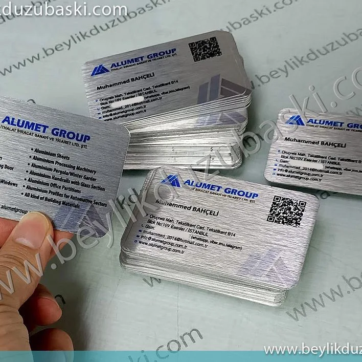 metal kartvizit, alüminyum metal kartvizit, acil metal kartvizit üretimi yapılmaktadır, kaliteli kartvizit, acil metal kart baskısı, aynı gün kargo