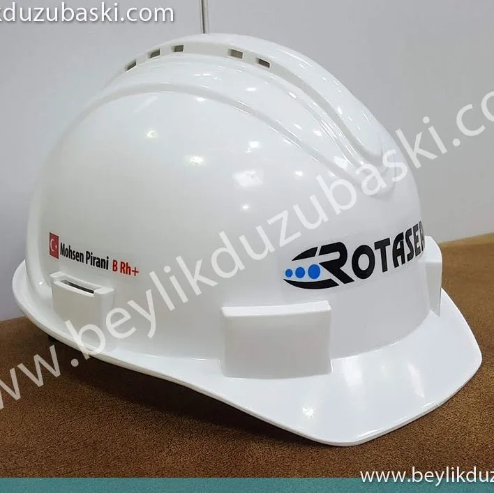 Baret Üzerine baskı