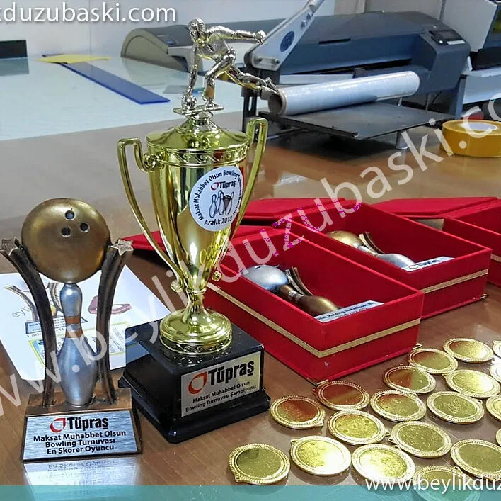 Bowling turnuvası kupa, bowling birinci kupası, Bowling Şampiyon kupası, Turnuva kupa madalya baskısı, şirket içi müsabaka şampiyona kupa plaket madalya, özel üretimdir, polyester döküm, el boyaması, özel kutusu ile gönderilir, adede gör özel fiyat alabilirsiniz,
