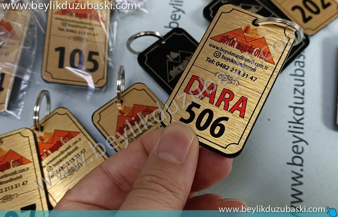 butik otel anahtarlık, otel anahtarlık, acil anahtarlık baskısı, özel imalat, metal anahtarlık, otelle ve pansiyonlar için anahtarlık