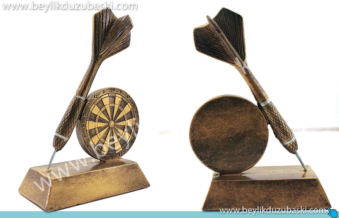 dart birincilik kupası, özel imalat, masa üzeri kullanıma uygun, isim baskılı, etkinlik lerde kullanılan, ödül plaket, birincilik dart turnuvası, dart birincilik kupası, el yapımı, el boyaması