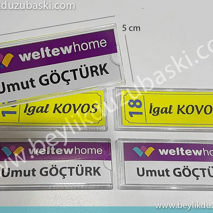 Dolap isimlik, okul dolap isimliği, soyunma odası dolap isimliği, personel dolap etiketi, içine isim yazılabilen dolap etiketi, plastik, sert, mika dolap etiketi Wardrobe nameplate, school locker nameplate, locker room locker nameplate, staff locker tag, name-engraved locker tag, plastic, hard, mica locker tag
