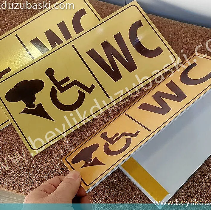 ofis içi kullanım için, metal kapı isimliği, altın sarısı, sarı metal kapı isimliği, acil kapı tabelası yapılmaktadır, aynı gün kargo, hızlı üretim, kaliteli malzeme