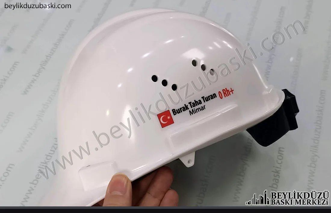 Baret baskı, baskılı baret, baret üzerine isim kan grubu baskı, kan grubu, bayrak, isim baskılı baret, baskı dahil aynı gün kargo Baret baskı, baskılı baret, baret üzerine isim kan grubu baskı, kan grubu, bayrak, isim baskılı baret, baskı dahil aynı gün kargo