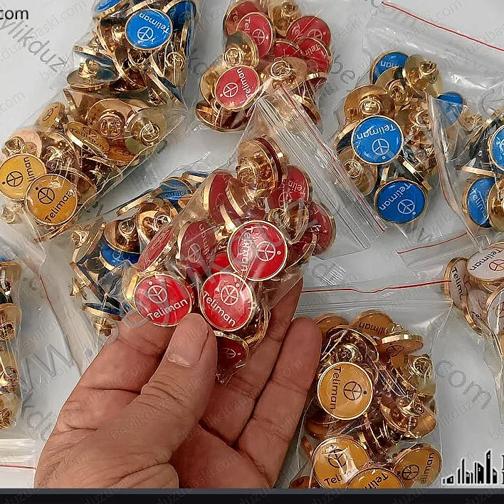 yaka için rozet, pin baskı, kaliteli ürün, aynı gün kargo, acil üretim mümkün, bekle ve al, hızlı üretim, hızlı kargo, metal rozet