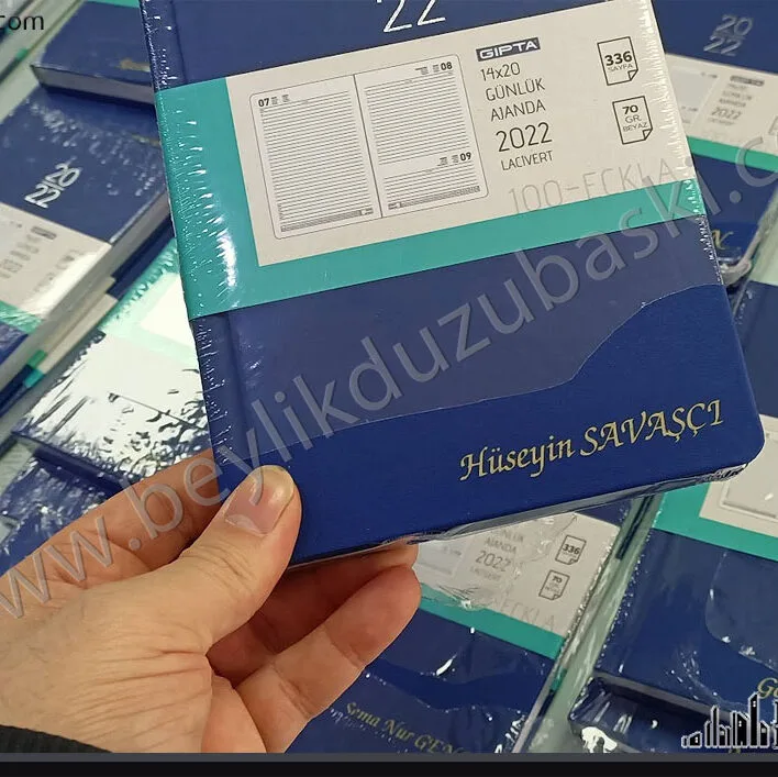 ajanda baskı, ajanda üzerine baskı, ajandaya lazer baskı, ajanda üzerine tek tek isim baskısı, lazer ile promosyon ürün baskıları, acil üretim, kişiselleştirme