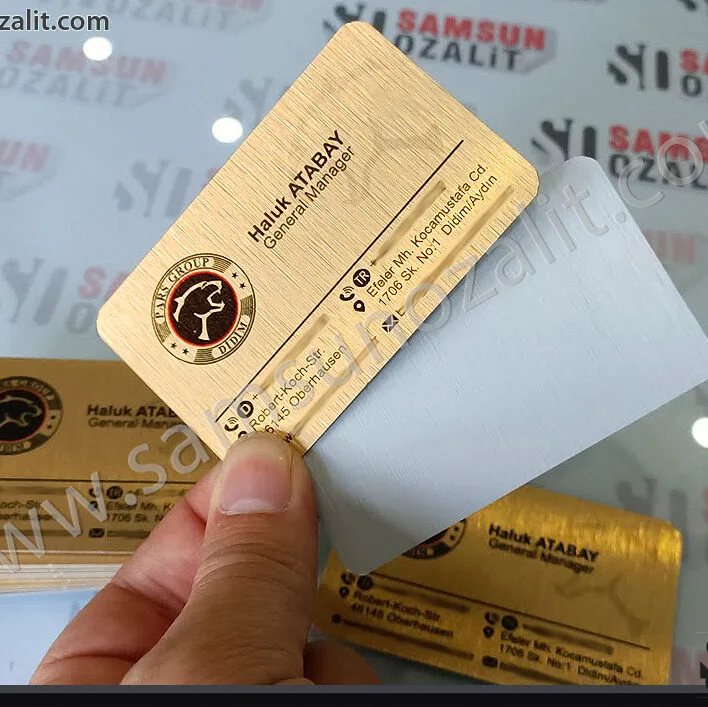 Samsun kartvizit baskısı, acil kartvizit baskıları, fuar için, toplantı için acil kartvizit baskıları yapılır, metal kartvizit, altın rengi kart, tek yüzey baskılı, acil üretimi yapılan, alüminyum paslanmaz kartvizit, metal kartvizit imalatı, tasarım desteği verilir, aynı gün gönderim yapılır, samsun baskı merkezi, samsun ozalit, samsun fotokopi merkezi