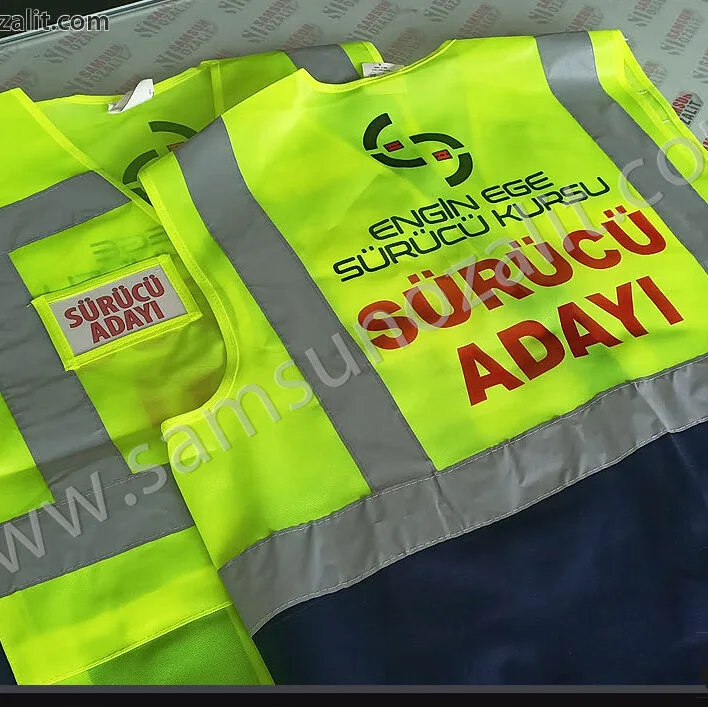 Samsun, Yelek baskı, sürücü adayı yelek, fosforlu yelek, reflektörlü, yelek baskı, neon renklerde, uyarı yelekleri baskısı, sürücü kursu yelek, iş yeleği, şantiye yeleği, inşaat yeleği baskı, samsun yelek baskısı, yelek baskı dahil fiyat, hızlı üretim, tasarım desteği, logo baskı, tasarım desteği verilir, samsun reklam tasarım, grafik işleri, samsun baskı merkezi