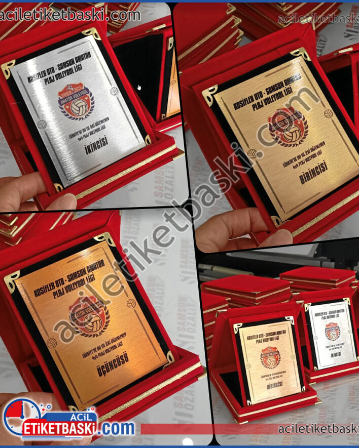 Plaket baskısı, acil plaket baskı, samsun plaket baskısı, kaliteli plaket, hızlı üretim aynı gün teslim, altın, gümüş ve bronz renk ödül plaket baskıları, samsun baskı merkezi, acil plaket taleplerinizde yanınızdayız, hızlı destek ve üretim sağlarız