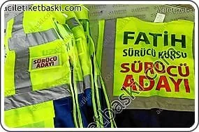 Yelek Baskısı